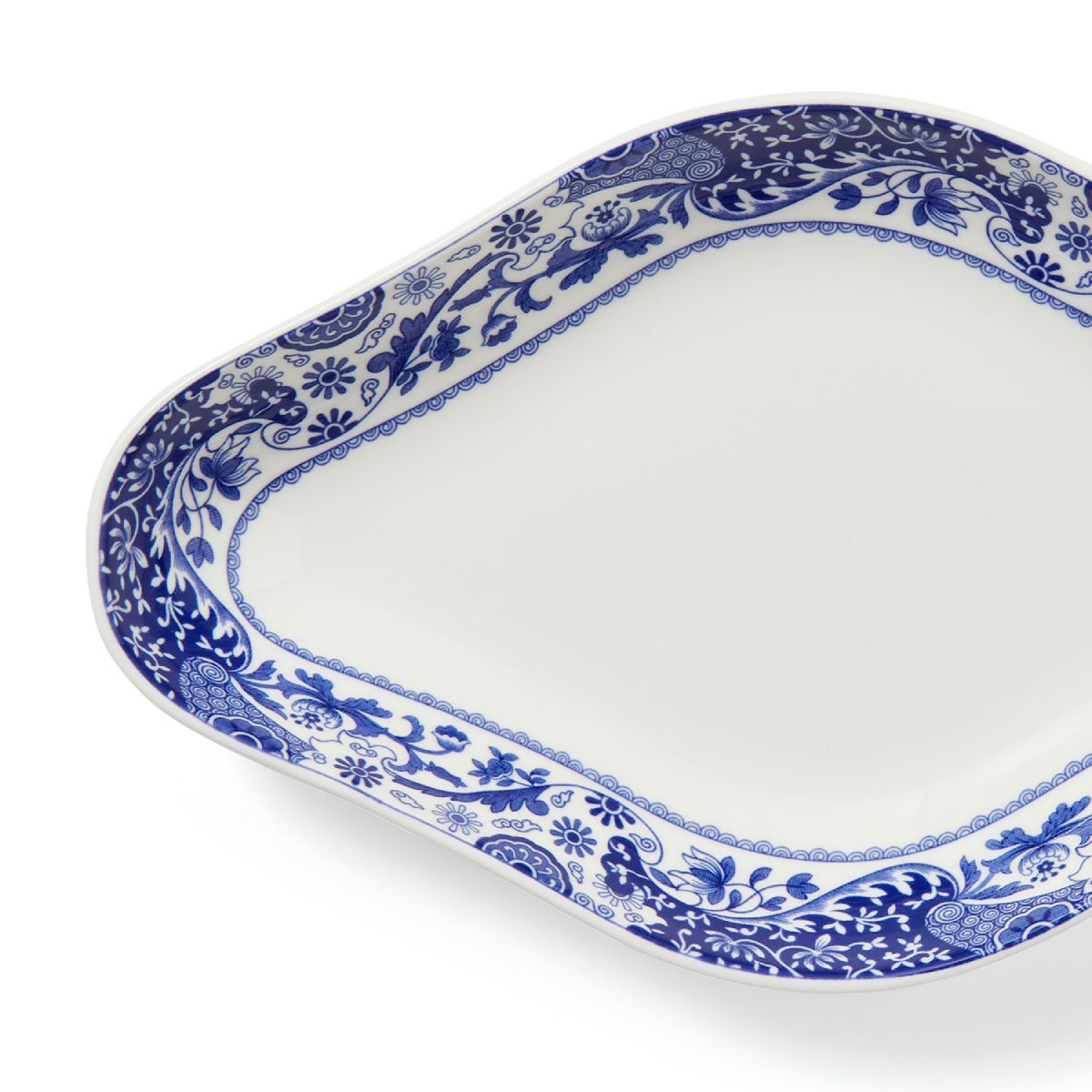 Blue Italian Brocato Diamond Dish  image number null